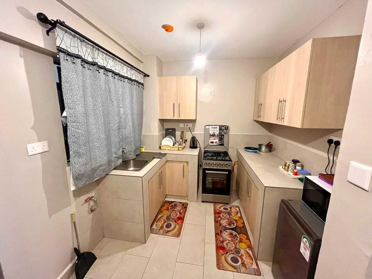 Deluxe Apartment, Balcony | Private kitchen