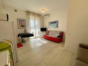 Studio, Multiple Bedrooms, Balcony, Ocean View | Living room - Gorgeous Studio With Pool and Terrace (Caorle)