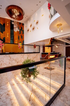 Interior entrance