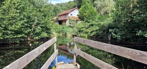 Property grounds - 1860 farmhouse with mill - nature, peace & quiet & hiking in the heart of the Vosges mountains (Le Thillot)