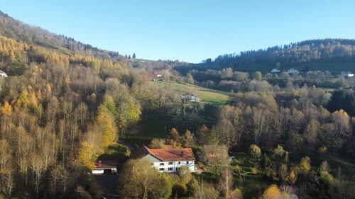 1860 farmhouse with mill - nature, peace & quiet & hiking in the heart of the Vosges mountains