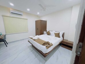 Superior Double Room, City View | In-room safe, desk, laptop workspace, iron/ironing board - HOTEL APEX INN SHAMSHABAD (Hyderabad)
