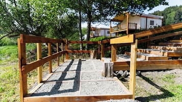 Tent (Sapphire glamping tent (Site #8)) | Balcony view