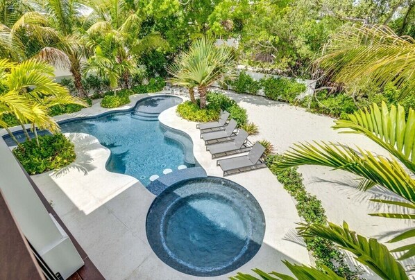 Beheizter Pool