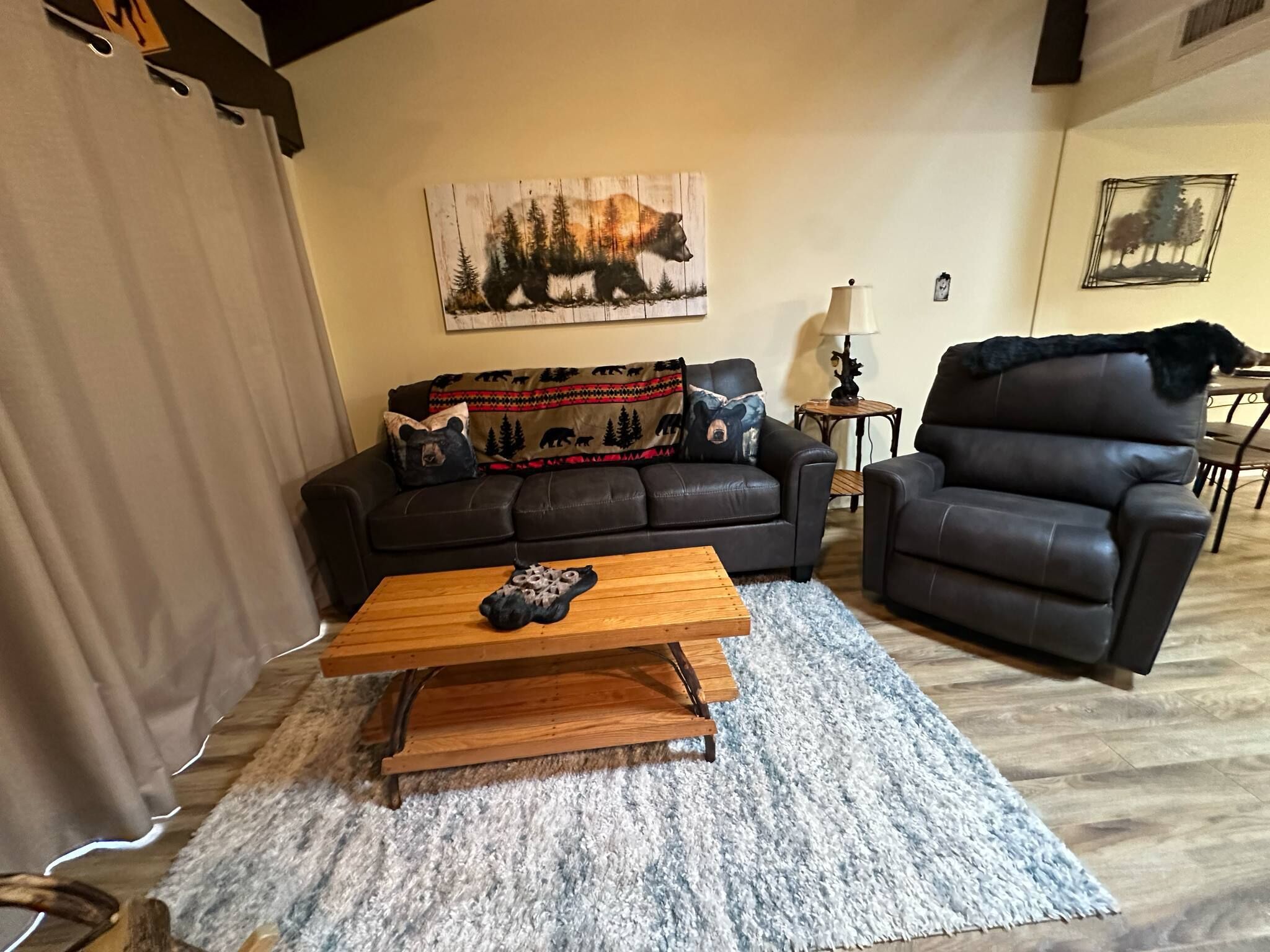 TV connectée, cheminée, jeux vidéo