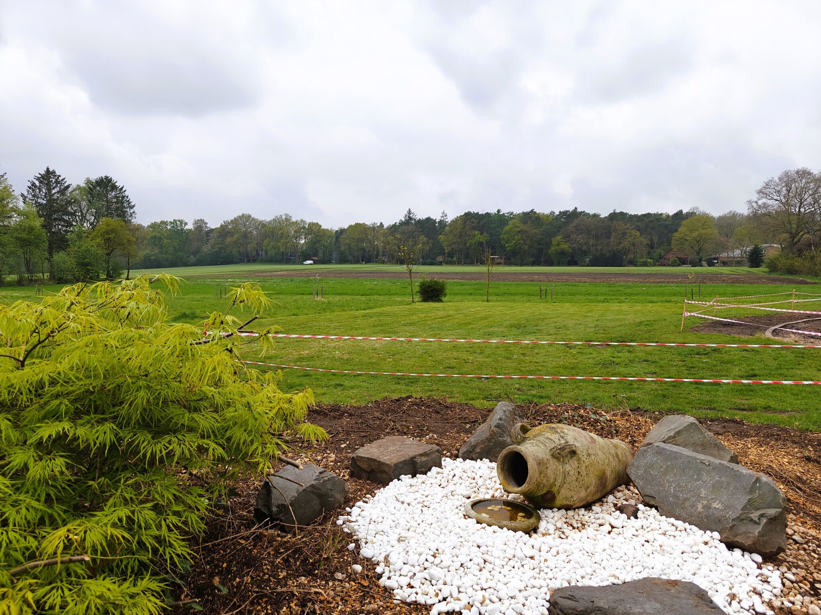 Uitzicht vanuit accommodatie