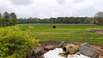 Uitzicht vanuit accommodatie