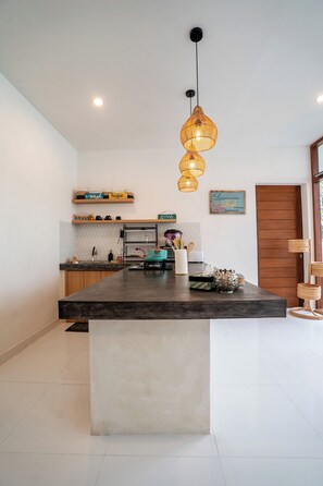 Deluxe-Zimmer | Gemeinsame Küchenausstattung