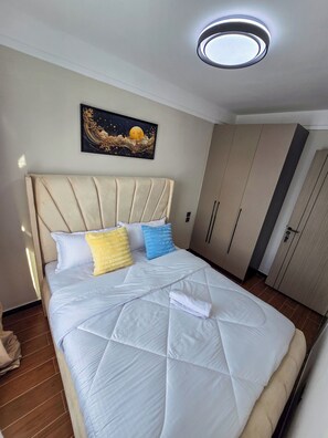 1 chambre, fer et planche à repasser, Wi-Fi gratuit