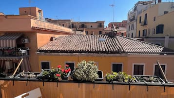Superior-Doppelzimmer, Balkon, Stadtblick | Blick vom Balkon