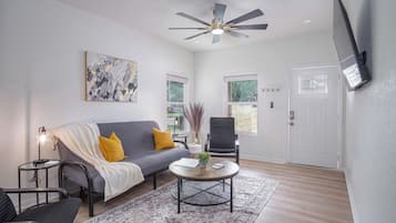 House (4 Bedrooms) | Living area | 50-inch TV with digital channels