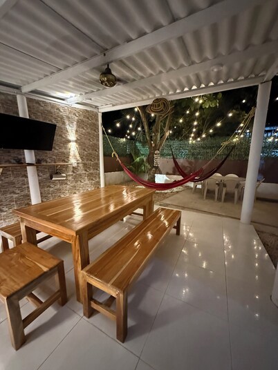 Cabin by the sea with satellite internet in Rincón del mar (Sucre Colombia)