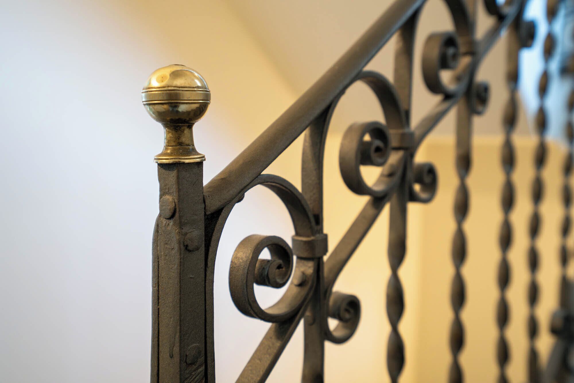 Handläufe an den Treppen