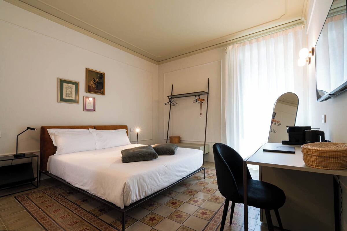 Luxury Double Room, Balcony, Hill View | In-room safe, desk, laptop workspace, free WiFi