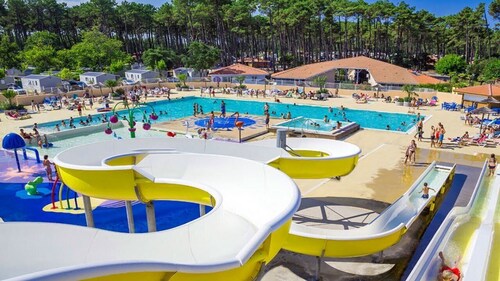 3 bedroom mobile home - Camping 4* Les Oyats - 800m from the beach