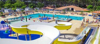 3 bedroom mobile home - Camping 4* Les Oyats - 800m from the beach