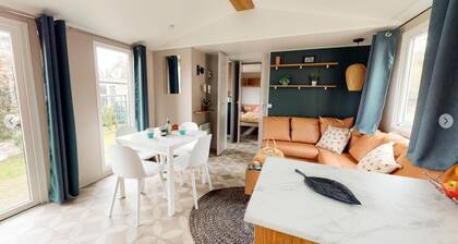 3 bedroom mobile home - Camping 4* Les Oyats - 800m from the beach