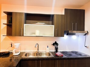 Condimentos y toallas de papel