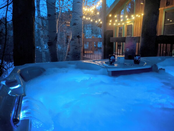 Bain à remous extérieur