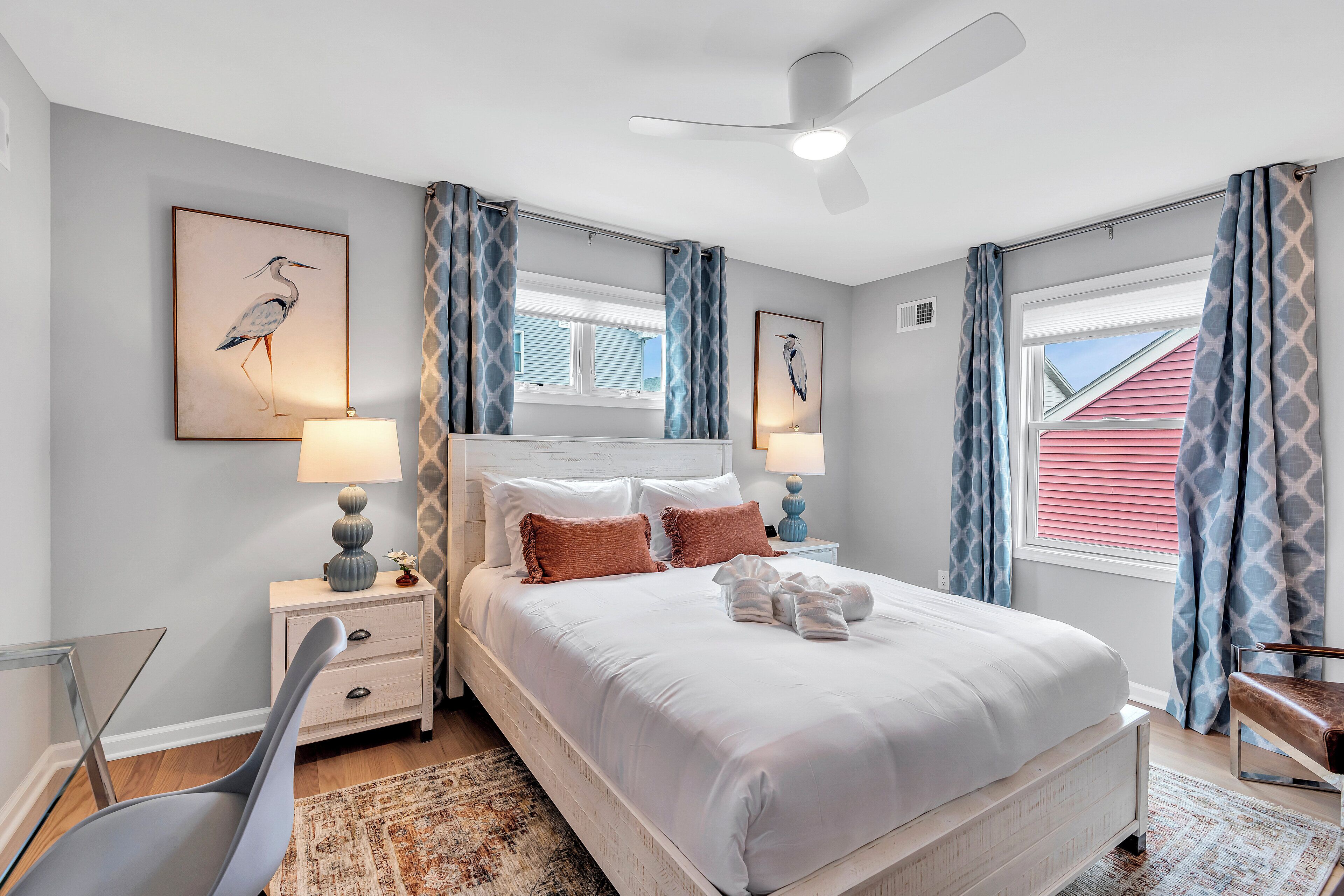 4 bedrooms, iron/ironing board, travel crib, free WiFi