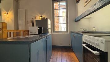 Microwave, oven, stovetop