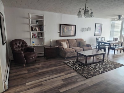 Charming 1-bedroom apartment in fabulous Downtown Galena with WiFi, AC