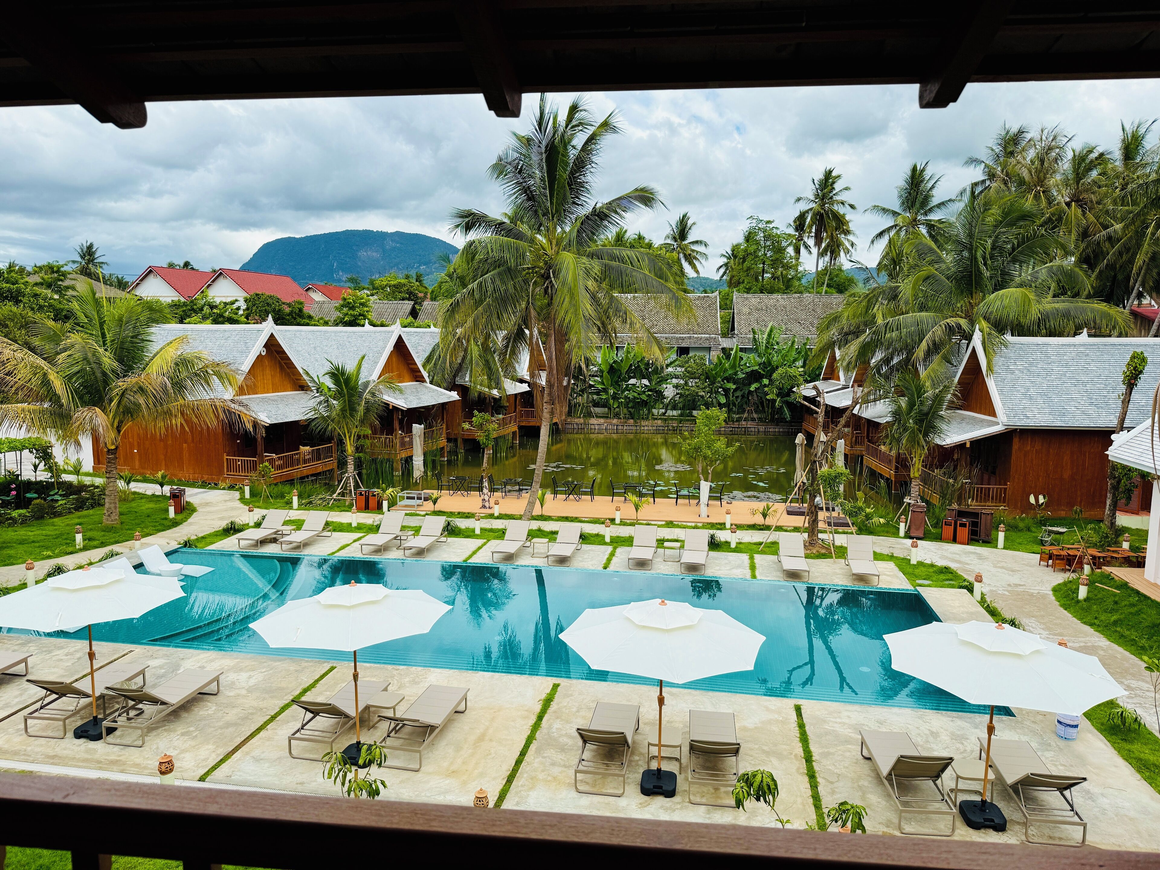 Utsikt fra overnattingsstedet