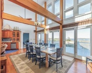 Dining - ~FALL Discounted Rates! Sound Front Home with Private Dock~ (Marshallberg)