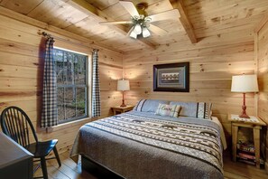 Cabin, 2 Bedrooms | Individually decorated, individually furnished, blackout drapes