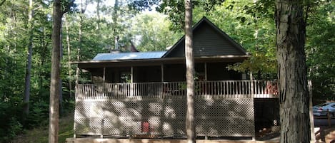 Cabin, 2 phòng ngủ, lò sưởi, quang cảnh vườn nho | 1 phòng ngủ, trang trí khác biệt