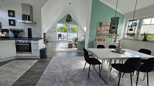 Spacious loft in Kiel-Kronshagen