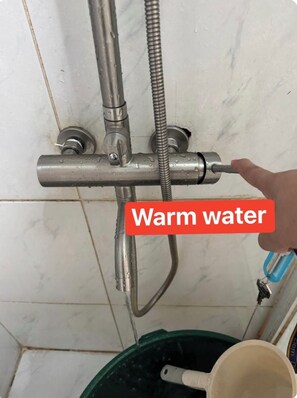 Pomme de douche portative