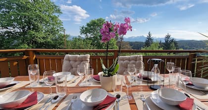 Villa Sara - deine Ruheoase mit dem Blick auf den Wörthersee und die Berge