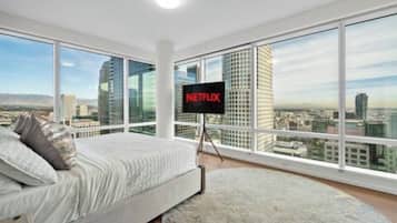 2 bedrooms, desk, free WiFi, bed sheets