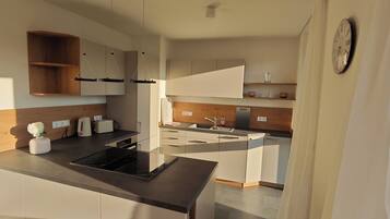 Kühlschrank, Ofen, Herdplatte, Geschirrspüler