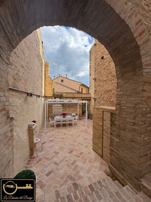 Casa adosada Deluxe, vistas al patio | Terraza o patio
