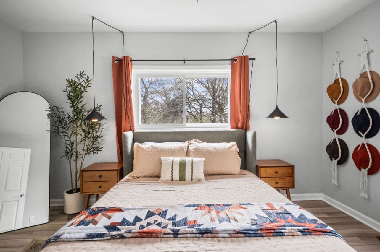 4 chambres, fer et planche à repasser, Wi-Fi gratuit, draps fournis