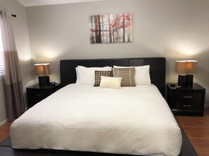 3 bedrooms, iron/ironing board, WiFi, bed sheets