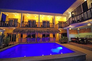 Façade de l’hébergement