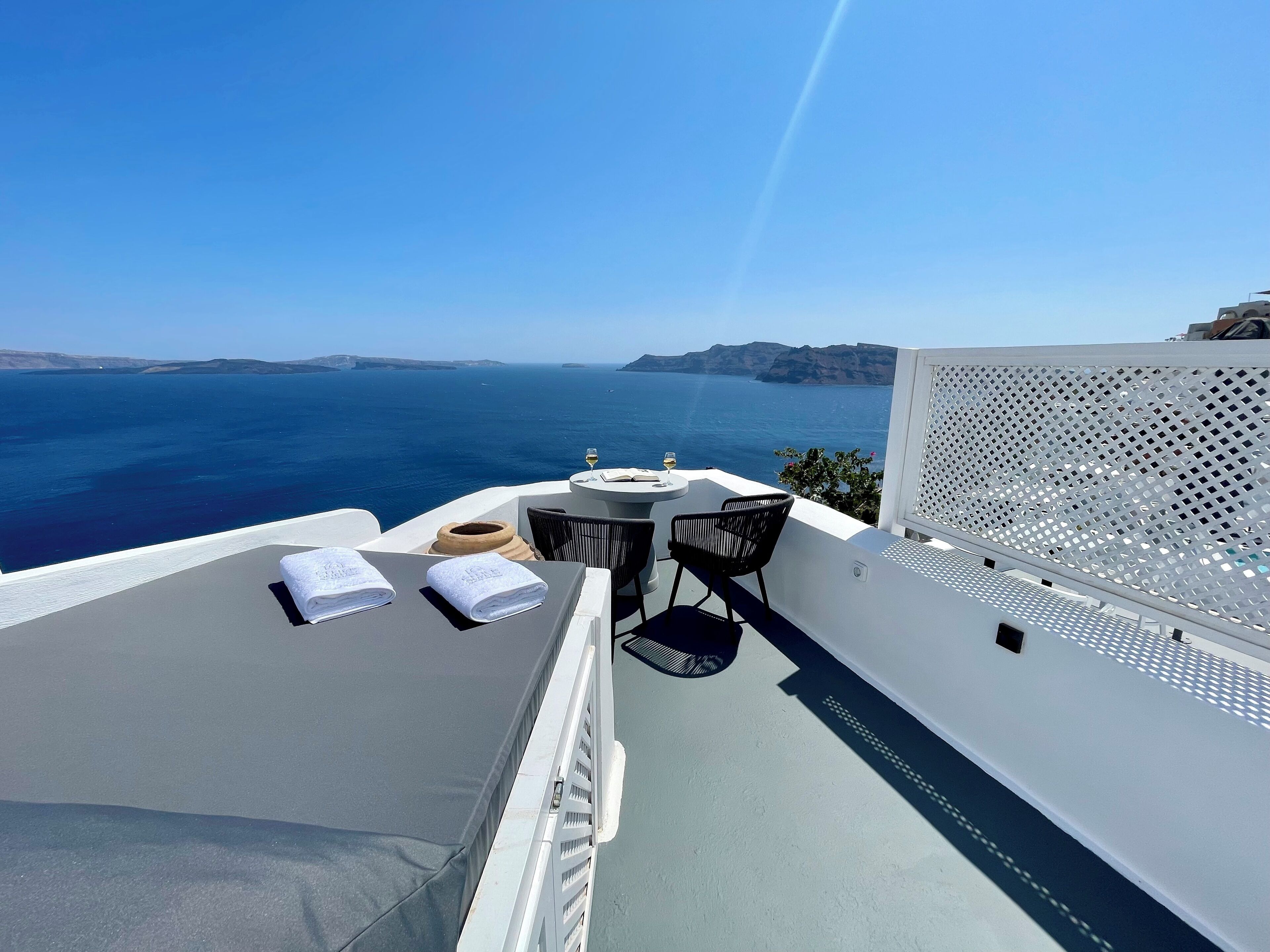 奢華套房, 海景 | 露台/庭院