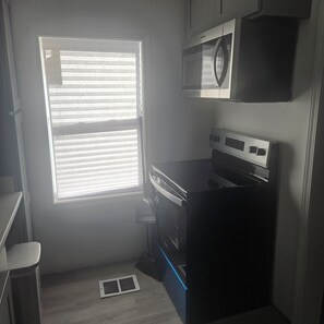Microwave, oven, stovetop