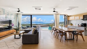 Smart-tv och en stereo