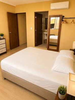 Ropa de cama de alta calidad, wifi gratis y ropa de cama 