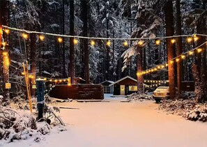 Overnattingsstedets uteområder