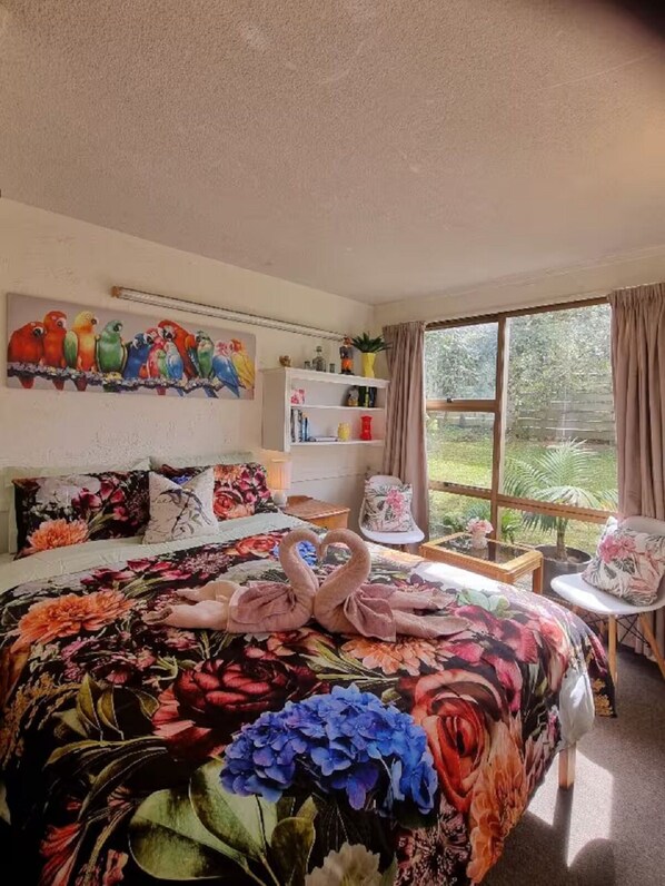 1 chambre, accès au Wi-Fi (inclus), literie fournie