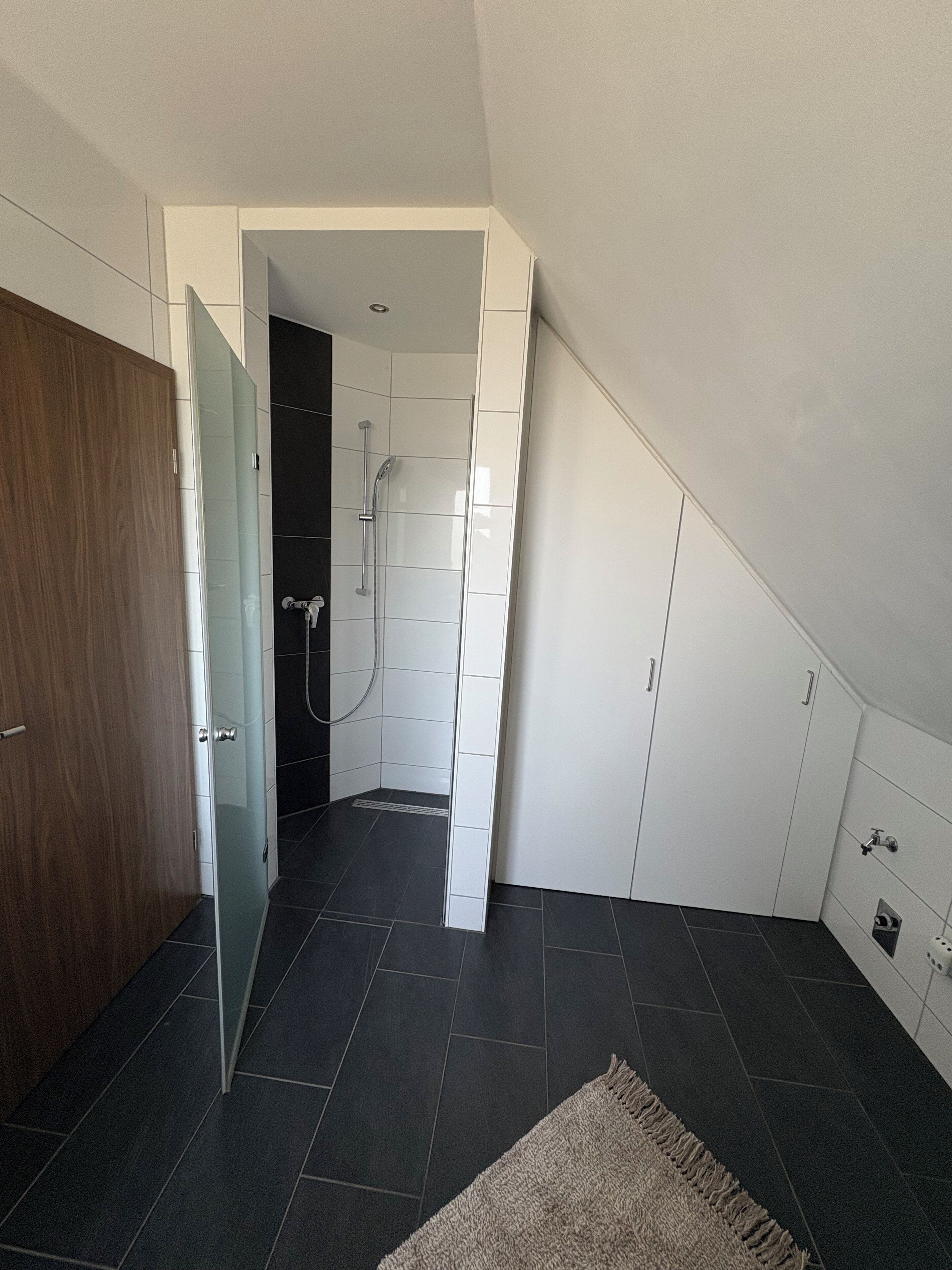 Een haardroger, toiletpapier