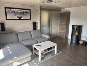 TV connectée, cheminée