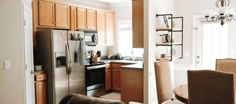 Greensboro Charm - Cozy 3-bedroom Townhome with WiFi, AC in amazing Greensboro