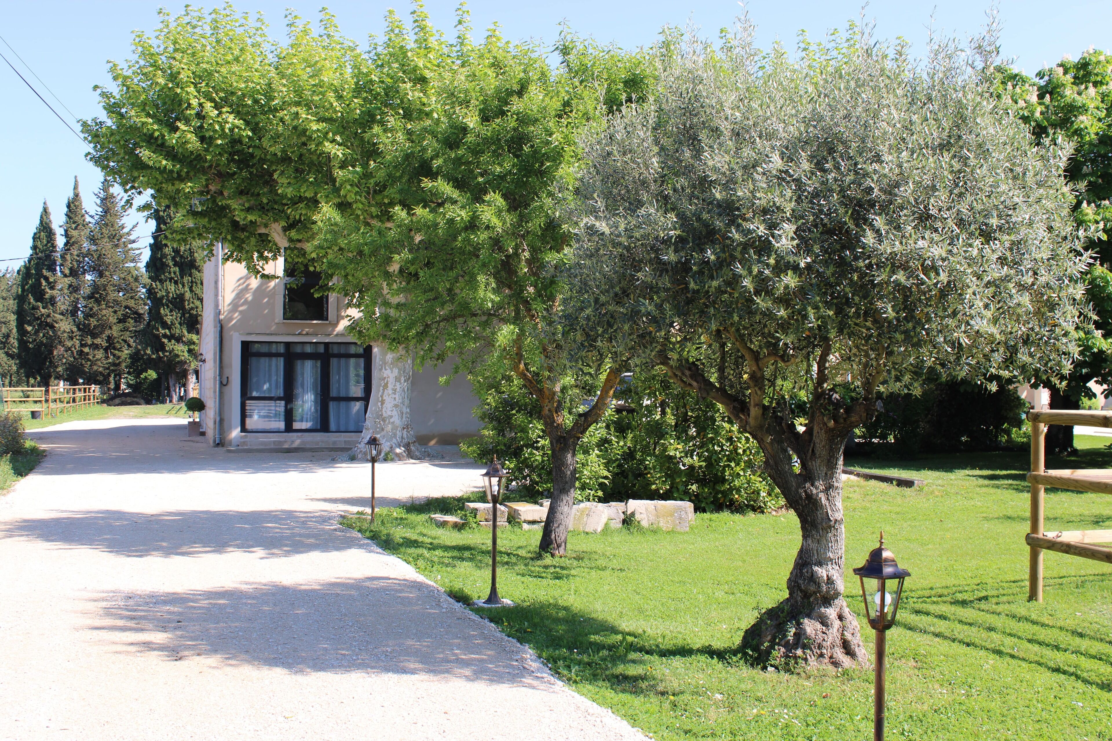 Enceinte de l’hébergement