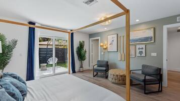 4 soverom, strykejern/-brett, wi-fi og sengetøy